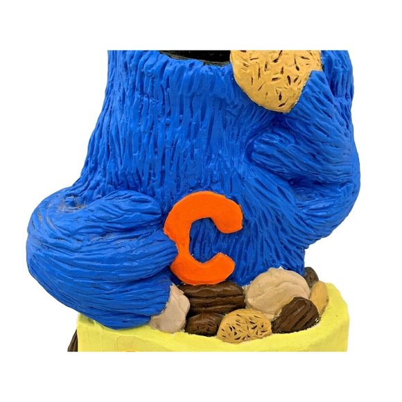 1975 Cookie Monster Chalkware / Plaster Wall Hanging 11" Sesame Street - Picture 3 of 5